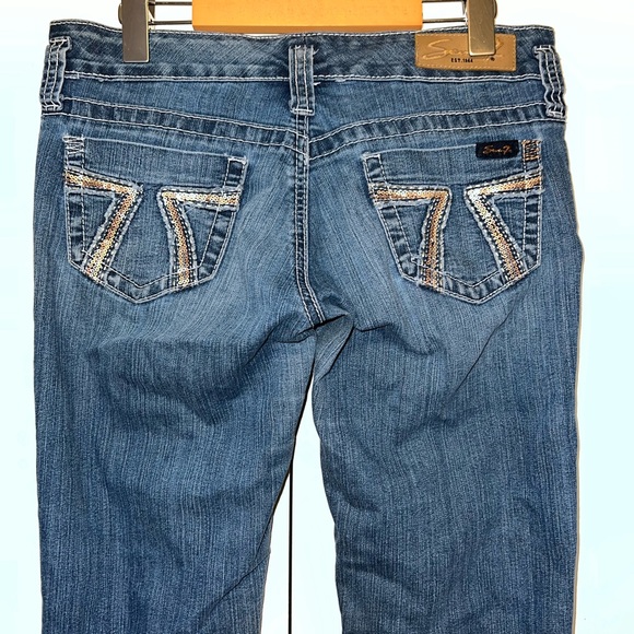 Seven7 Sequined Legging Jeans - Picture 7 of 15